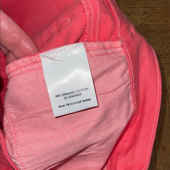 Eileen Fisher Women's Skinny Ankle Coral Jeans size 6 NWT - Picture 5 of 7